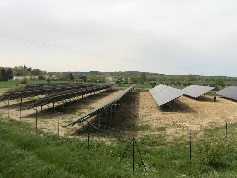 centale solaire photovoltaïque de Saint Quirc (Ariège)