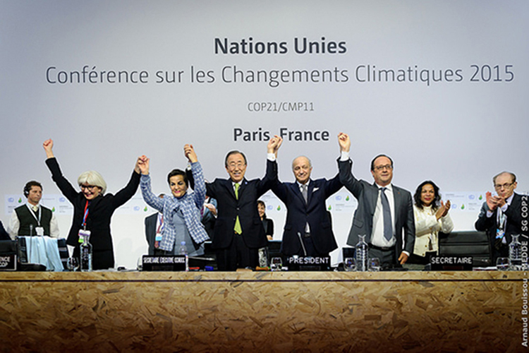 final de la COP 21 - décembre 2015