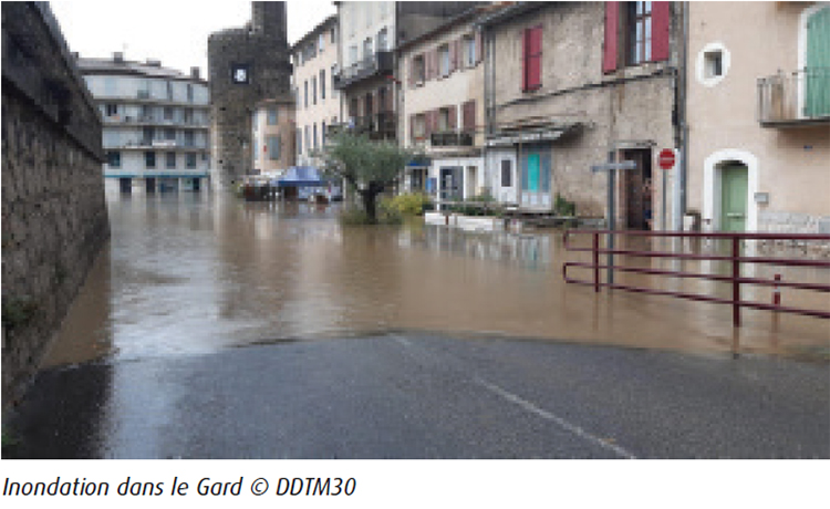 inondations dans le Gard