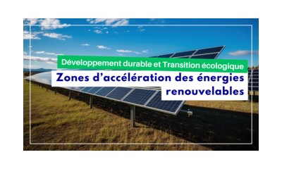 illustration 19 novembre 2024 : l'enregistrement du webinaire "Zones d'accélération des énergies renouvelables" est disponible