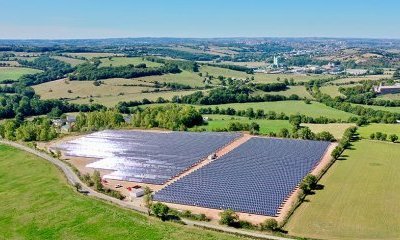illustration La Centrale photovoltaïque de Pessens à La Loubière (Aveyron)