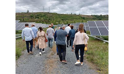 illustration Installation d'une centrale solaire sur le site de l'ancienne centrale à charbon de Pélissier à Albi (Tarn)