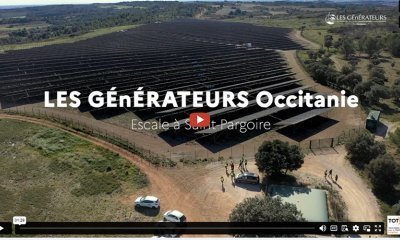 illustration Une centrale photovoltaïque au sol à Saint-Pargoire et un parc éolien à Aumelas (Hérault)