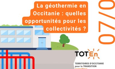 7 mai 2026 : "La géothermie en Occitanie : quelles opportunités pour les collectivités ?"