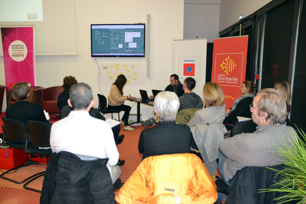 l'atelier SITERRE et Casbâ lors des 4e rencontres du réseau TOTEn en novembre 2019