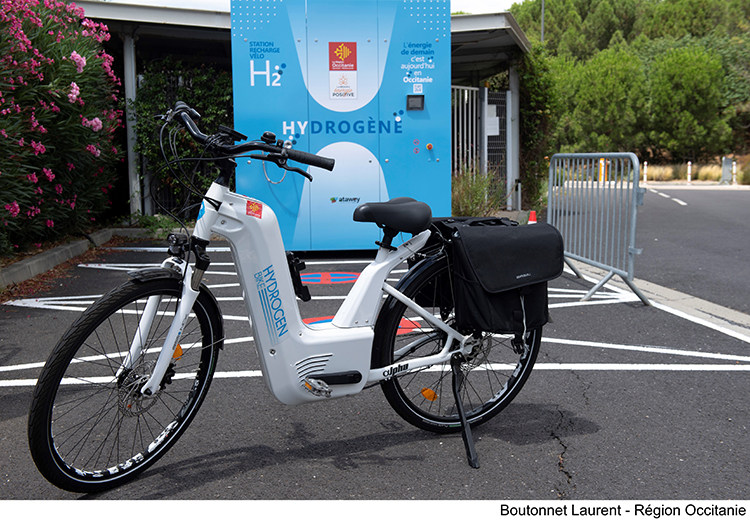 Vélo électrique à hydrogène