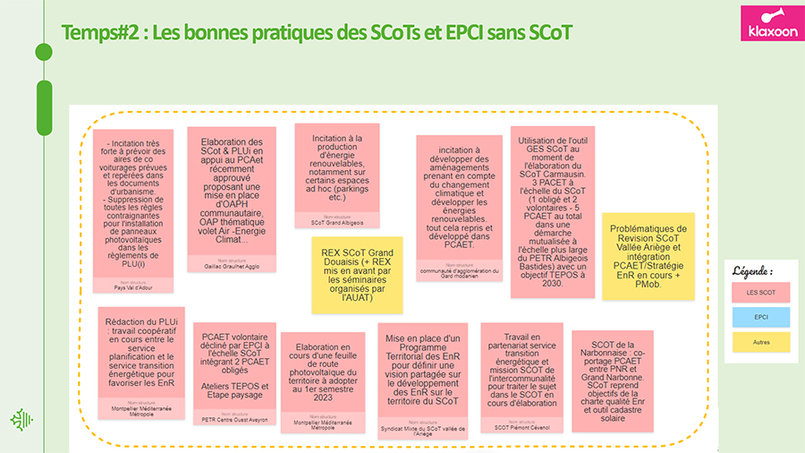 Accompagnement au volet énergie - climat du SRADETT : des expériences de collectivités