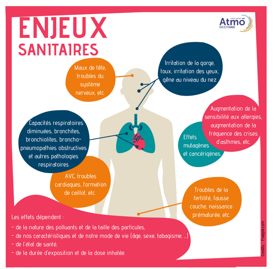 Les enjeux sanitaires de la qualité de l'air