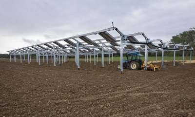 illustration Une installation agrivoltaïque à Villemoustaussou 